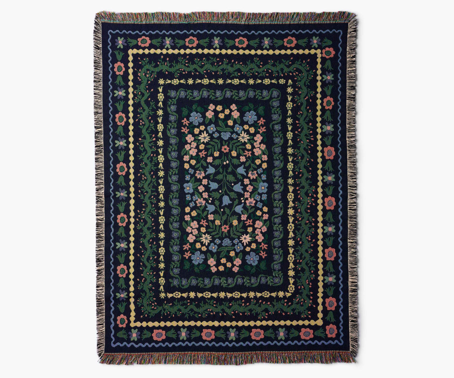 Woven Blanket - Wildwood - Woven Cotton Blanket