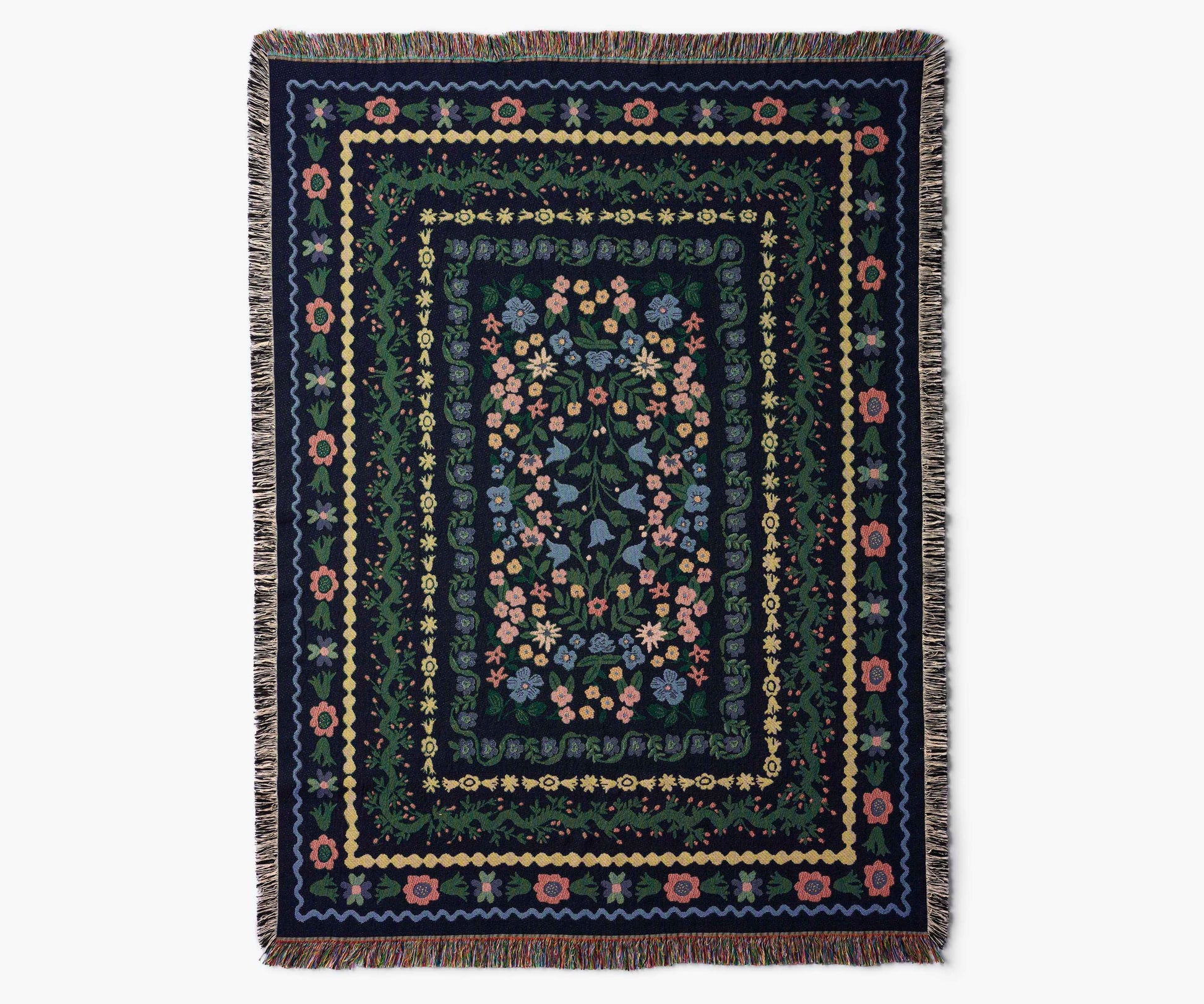 Woven Blanket - Wildwood - Woven Cotton Blanket