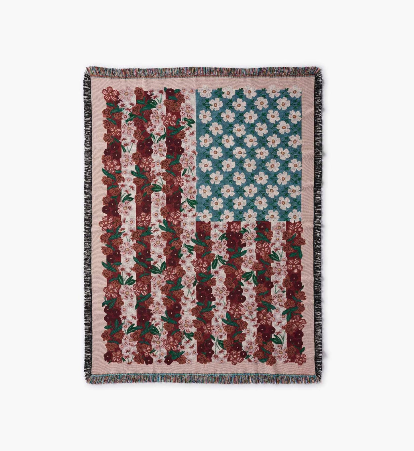 Woven Blanket - Americana - Woven Cotton Blanket