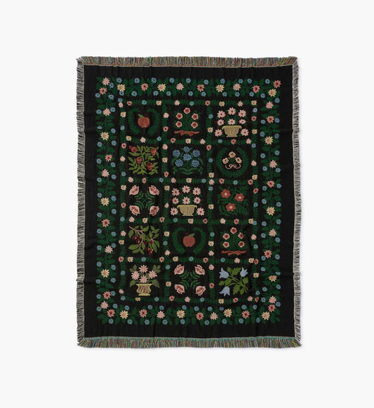 Woven Blanket - Helena - Woven Cotton Blanket