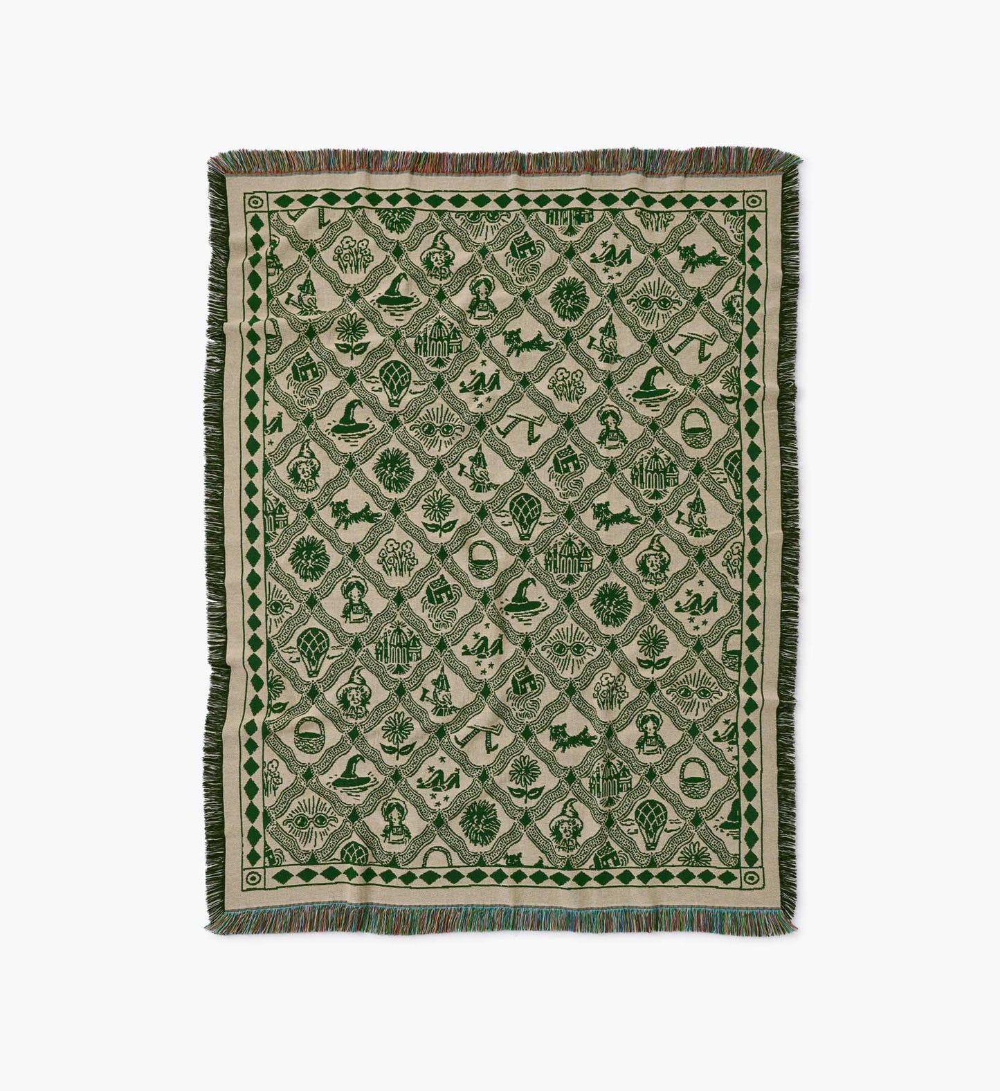 Woven Blanket - Wizard of Oz - Woven Cotton Blanket