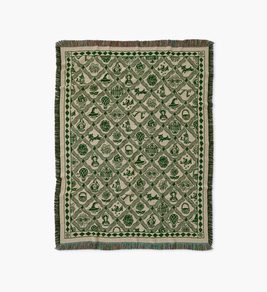 Woven Blanket - Wizard of Oz - Woven Cotton Blanket