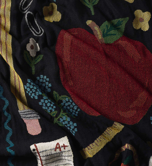 Woven Blanket - Schoolhouse
