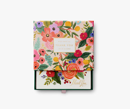 Keepsake Card Box - Garden Party - Greeting Card with Envelope