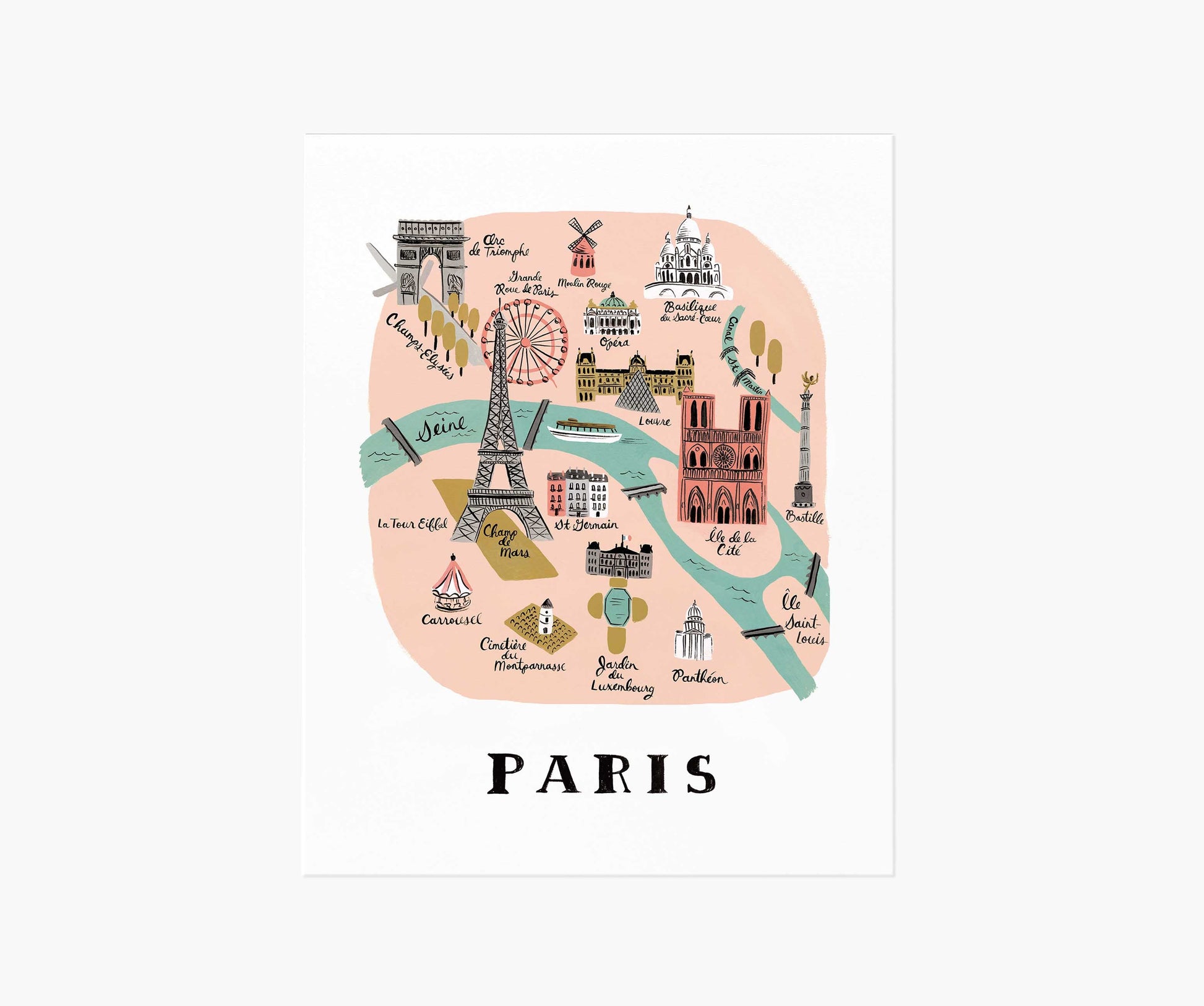 Paris Art Print - Premium Design Accessory