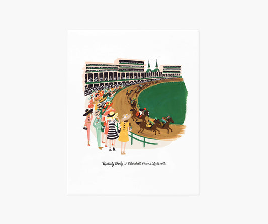 Kentucky Derby Art Print - Premium Design Accessory