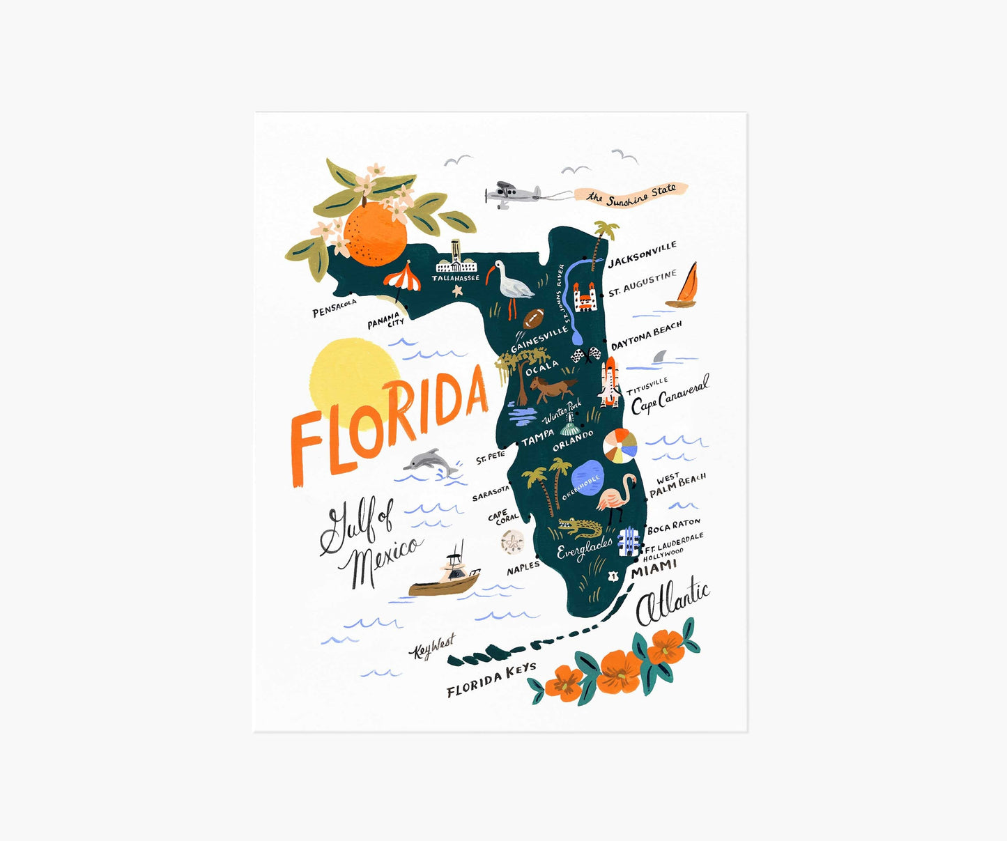 Florida Art Print - Premium Design Accessory