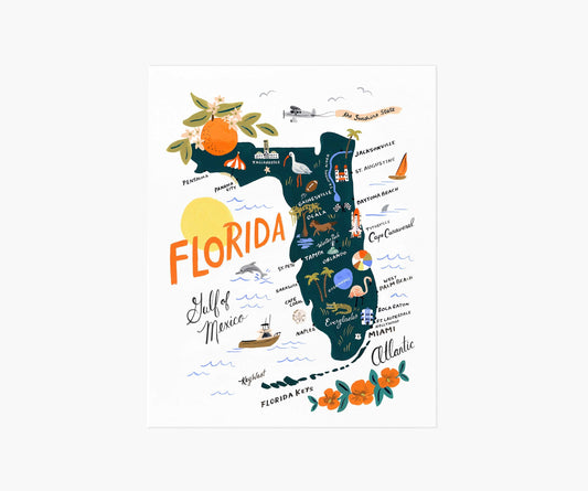 Florida Art Print - Premium Design Accessory