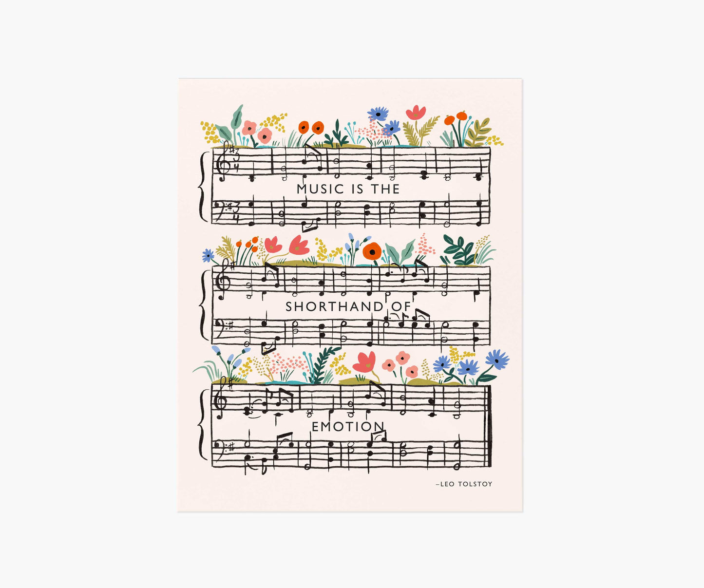 Tolstoy Quote Art Print - Premium Design Accessory