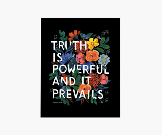 Truth Quote Art Print - Premium Design Accessory