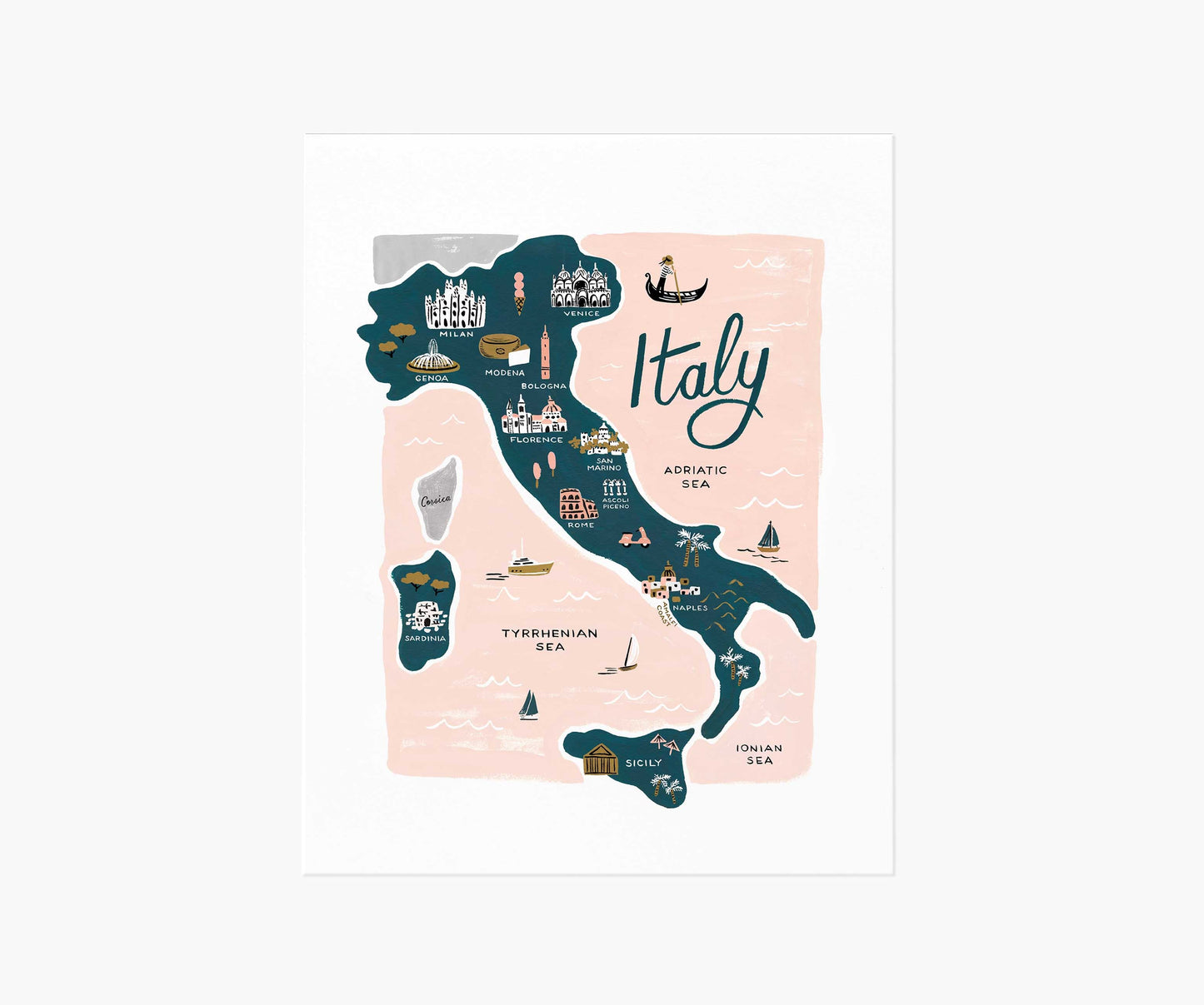 Italy Art Print - Premium Design Accessory
