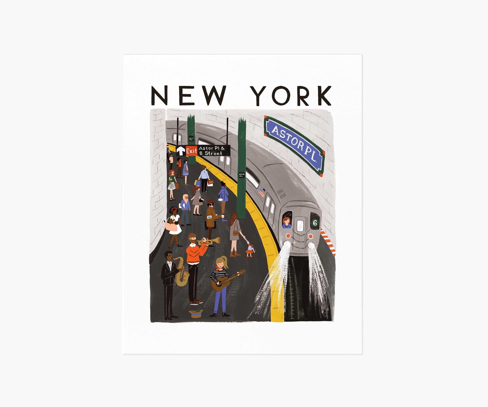 New York World Traveler Art Print - Premium Design Accessory