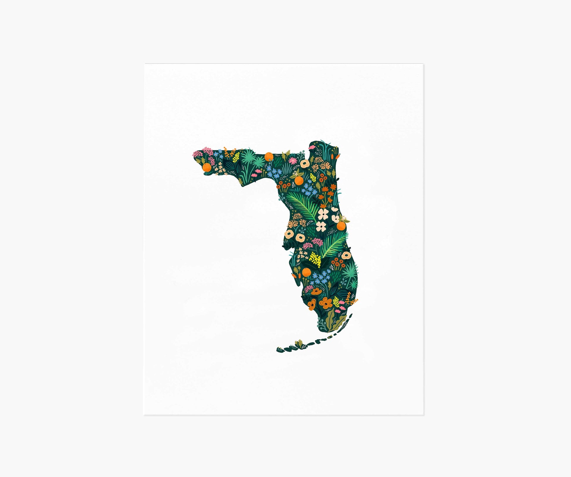 Florida Wildflowers Art Print - Premium Design Accessory