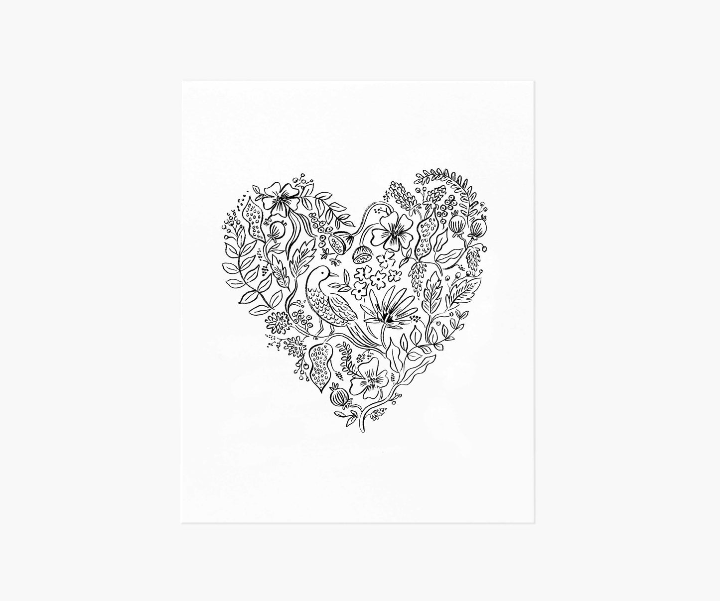 Love Bird Art Print - Premium Design Accessory