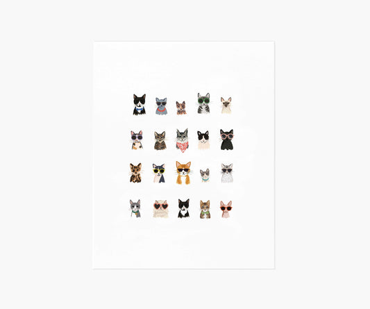 Cool Cats Art Print - Premium Design Accessory