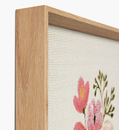Framed Wall Art - Rose Botanical
