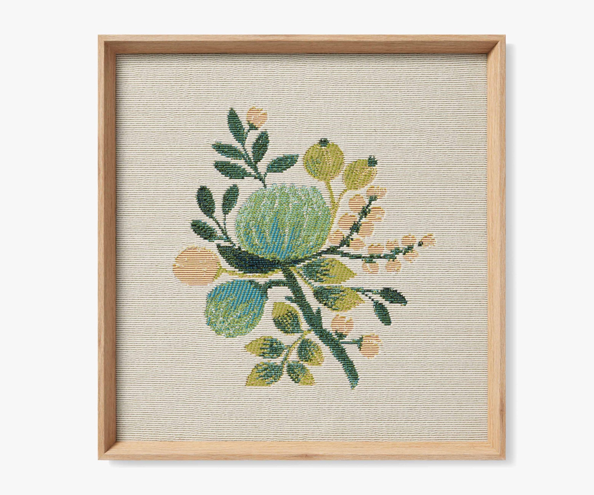 Framed Wall Art - Blue Botanical - Premium Design Accessory