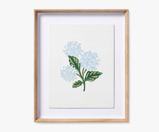 Framed Wall Art - Hydrangea Cream - Premium Design Accessory