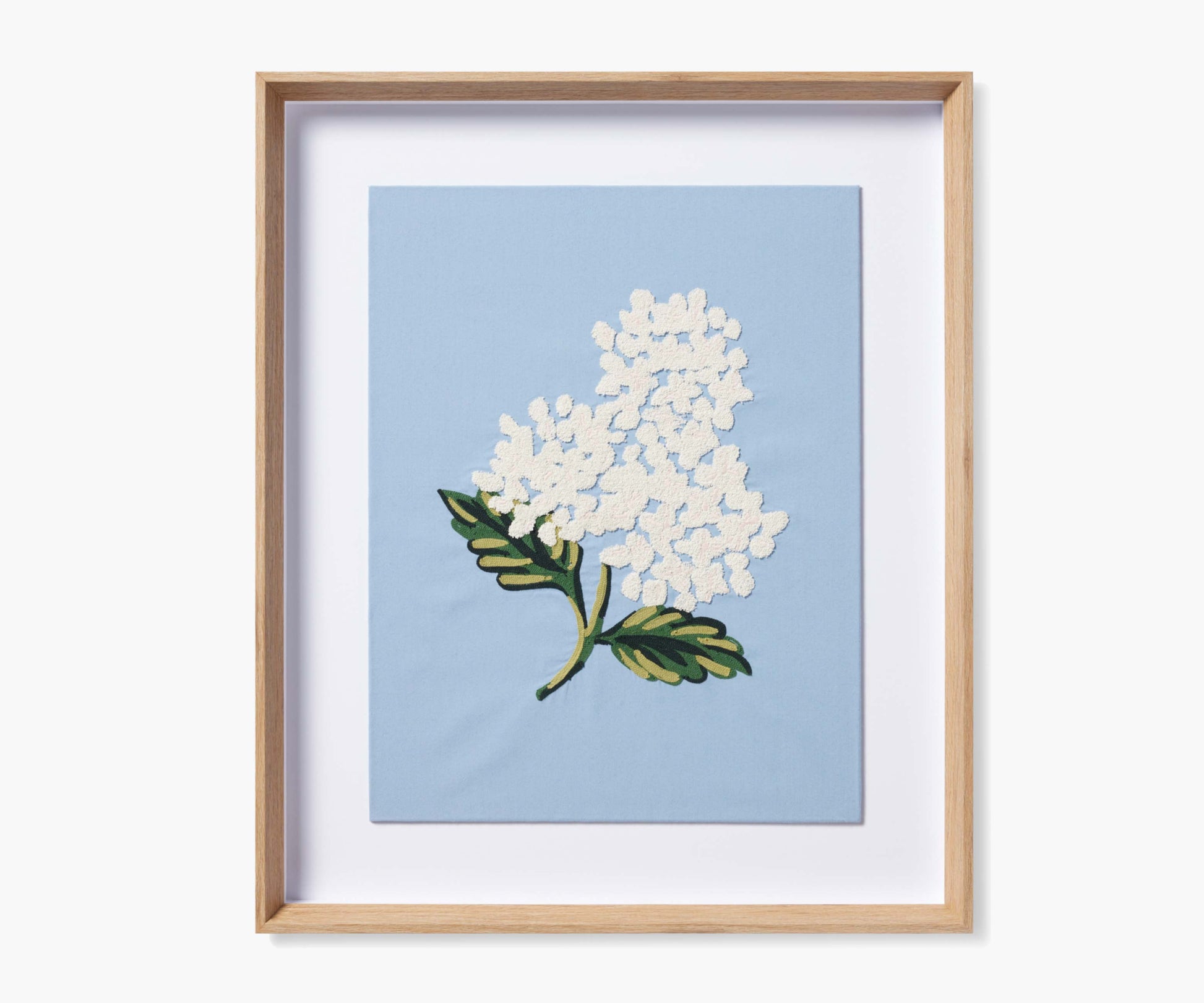 Framed Wall Art - Hydrangea Blue - Premium Design Accessory