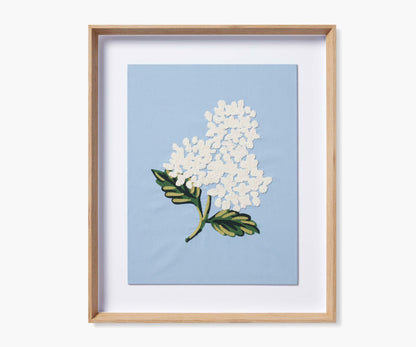Framed Wall Art - Hydrangea Blue - Premium Design Accessory