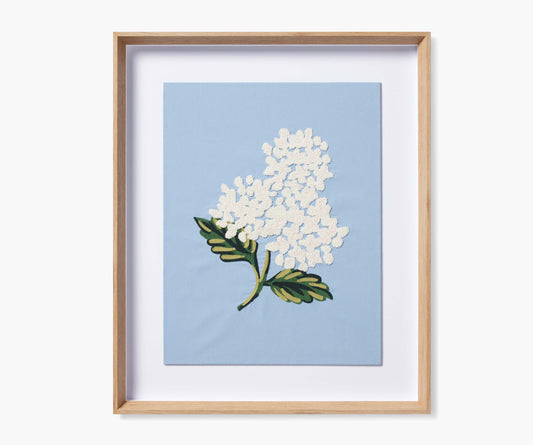 Framed Wall Art - Hydrangea Blue - Premium Design Accessory