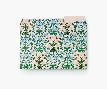 Assorted File Folders - Hydrangea
