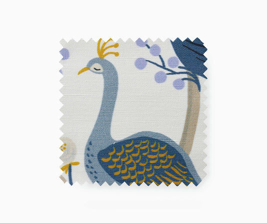 Furniture Fabric Sample - Peacock - Premium Design Accessory