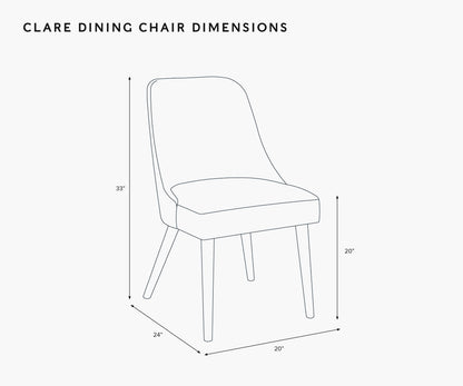 Clare Dining Chair - Delphine