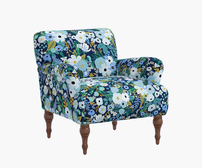 Bristol Armchair - Garden Party Blue - Premium Design Accessory