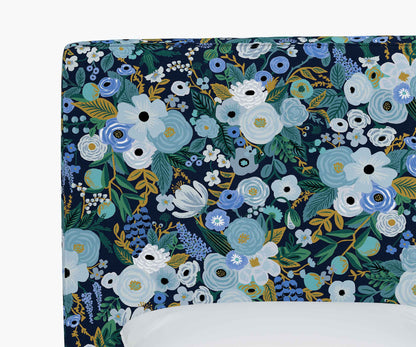 Elly Headboard - Garden Party Blue
