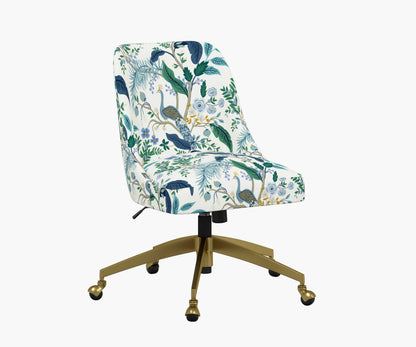 Oxford Desk Chair - Peacock - Premium Design Accessory