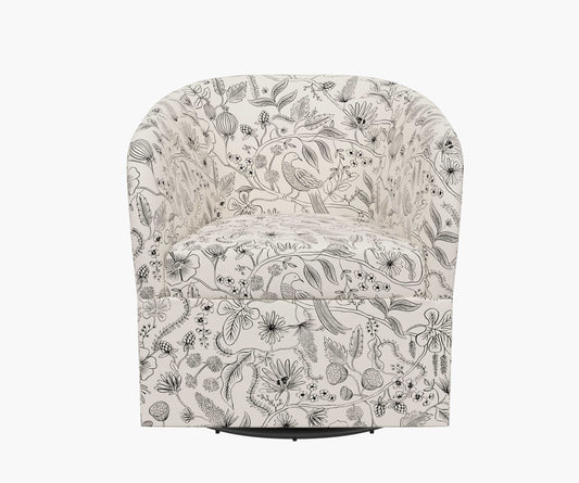 Pembroke Swivel Chair - Aviary