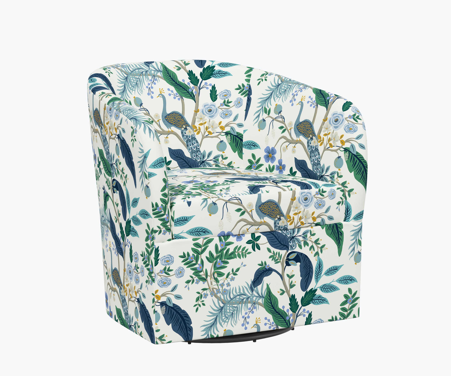 Pembroke Swivel Chair - Peacock - Premium Design Accessory