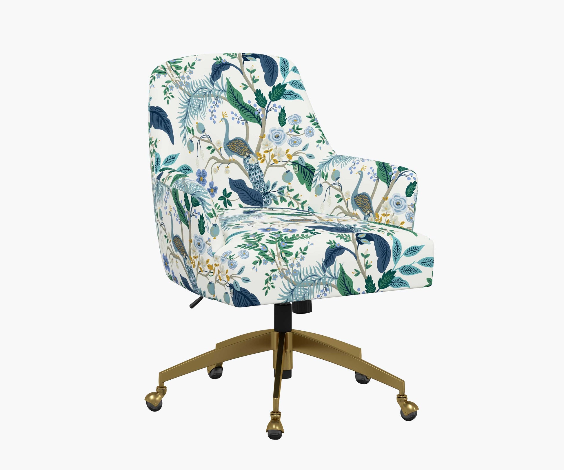 Cambridge Desk Chair - Peacock - Premium Design Accessory