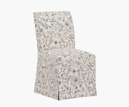 Frances Slipcover Dining Chair - Aviary - Premium Design Accessory