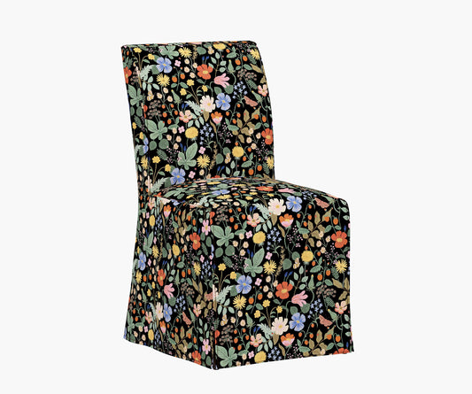 Frances Slipcover Dining Chair - Strawberry Fields - Premium Design Accessory