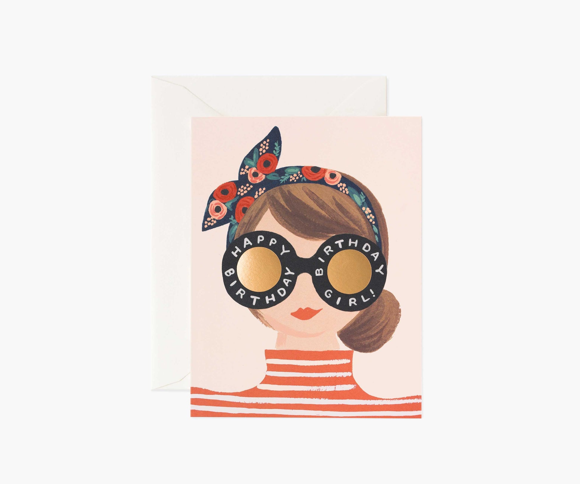 Birthday Girl Birthday Card - Single Card - Greeting Card with Envelope