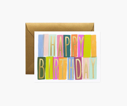 Mérida Birthday Card - Single Card - Greeting Card with Envelope