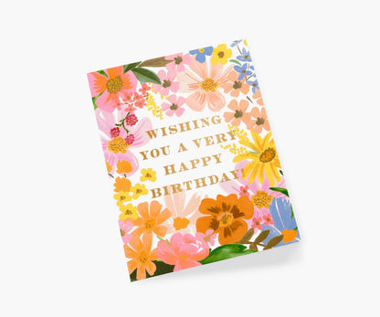 Marguerite Birthday Card - Single Card