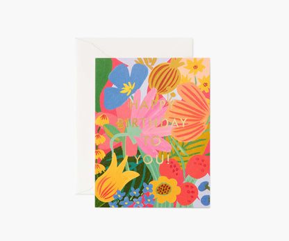 Sicily Birthday Card - Single Card - Greeting Card with Envelope