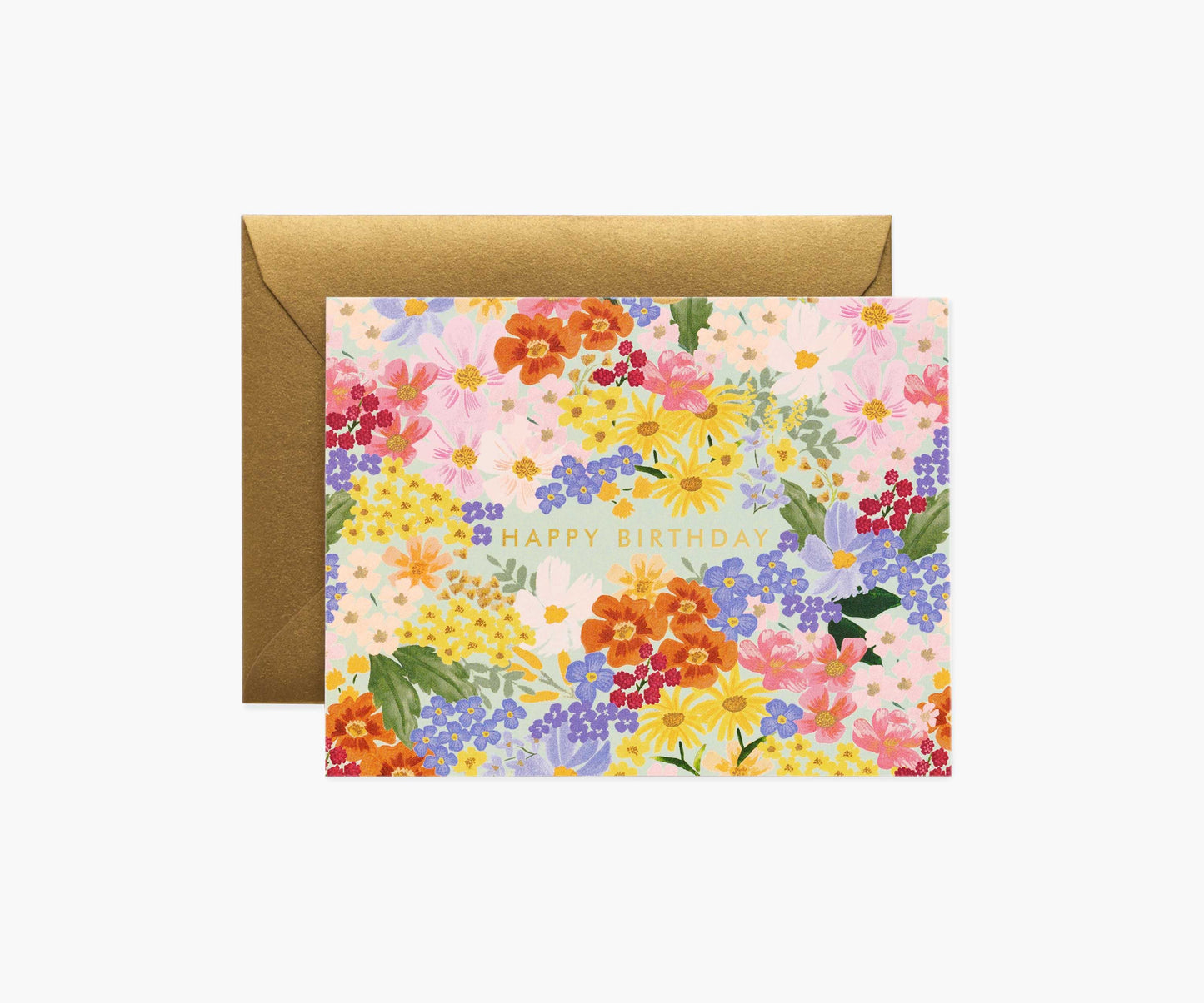 Margaux Birthday Card - Single Card - Greeting Card with Envelope