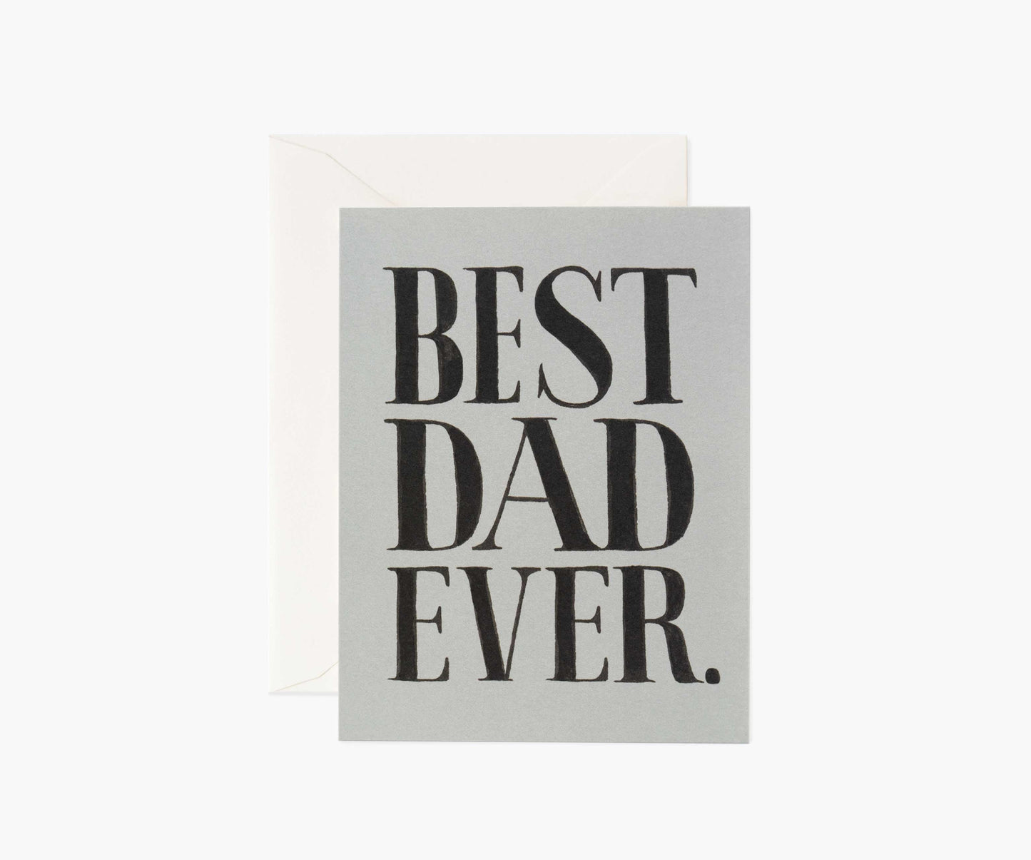Best Dad Ever Father's Day Card - Single Card - Greeting Card with Envelope