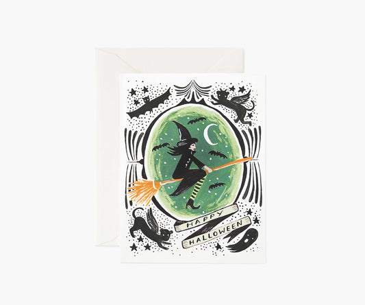 Witch of the West Halloween Card - Single Card - Halloween Greeting Card
