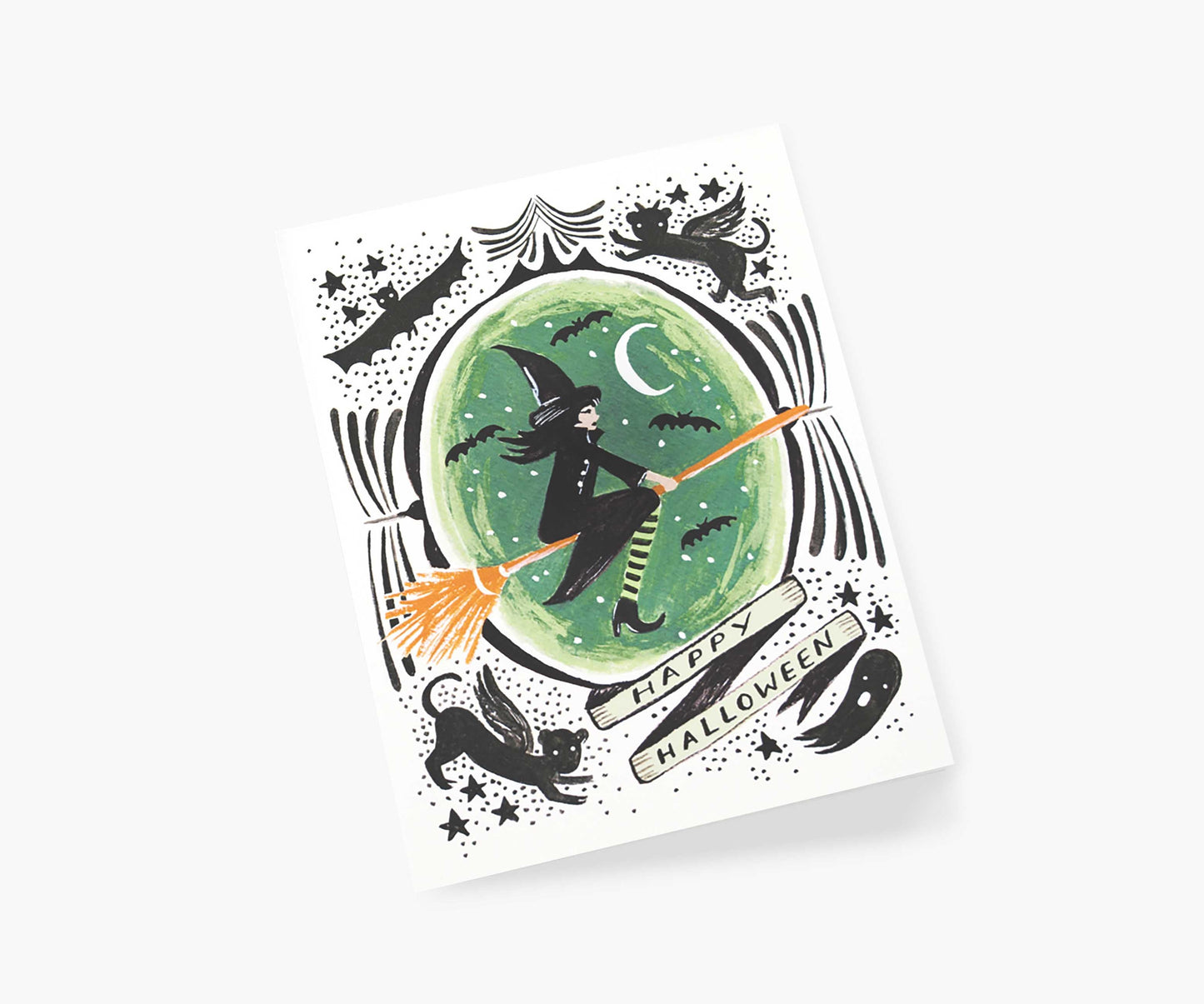 Witch of the West Halloween Card - Single Card