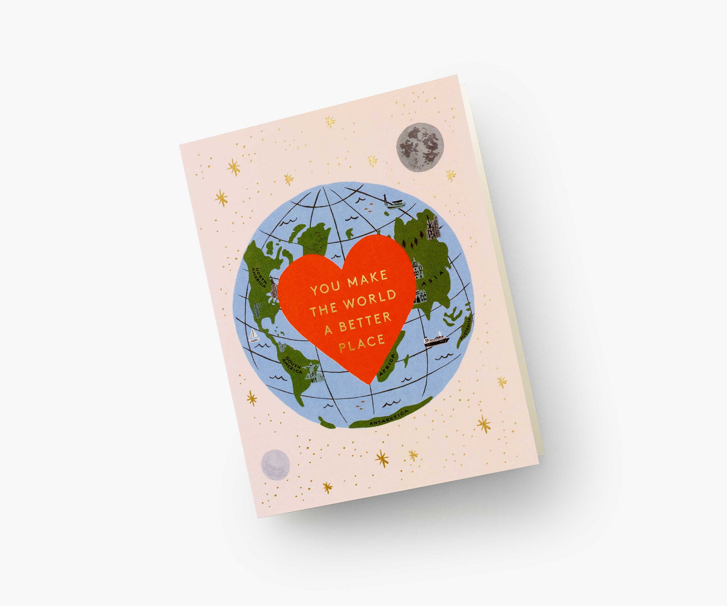 You Make the World Better Love & Friendship Card - Single Card