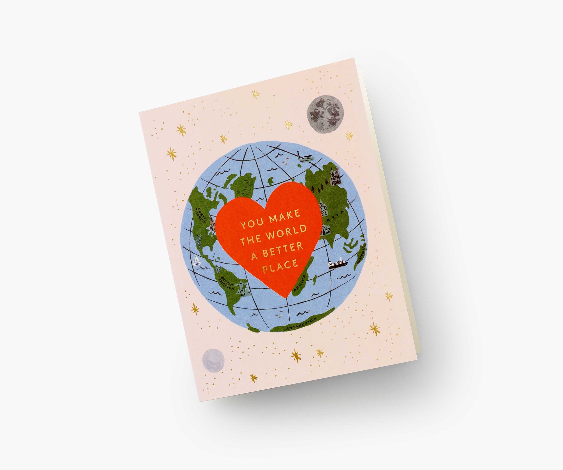 You Make the World Better Love & Friendship Card - Single Card