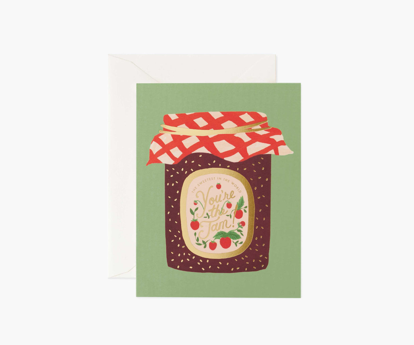 You're The Jam Love & Friendship Card - Single Card - Greeting Card with Envelope