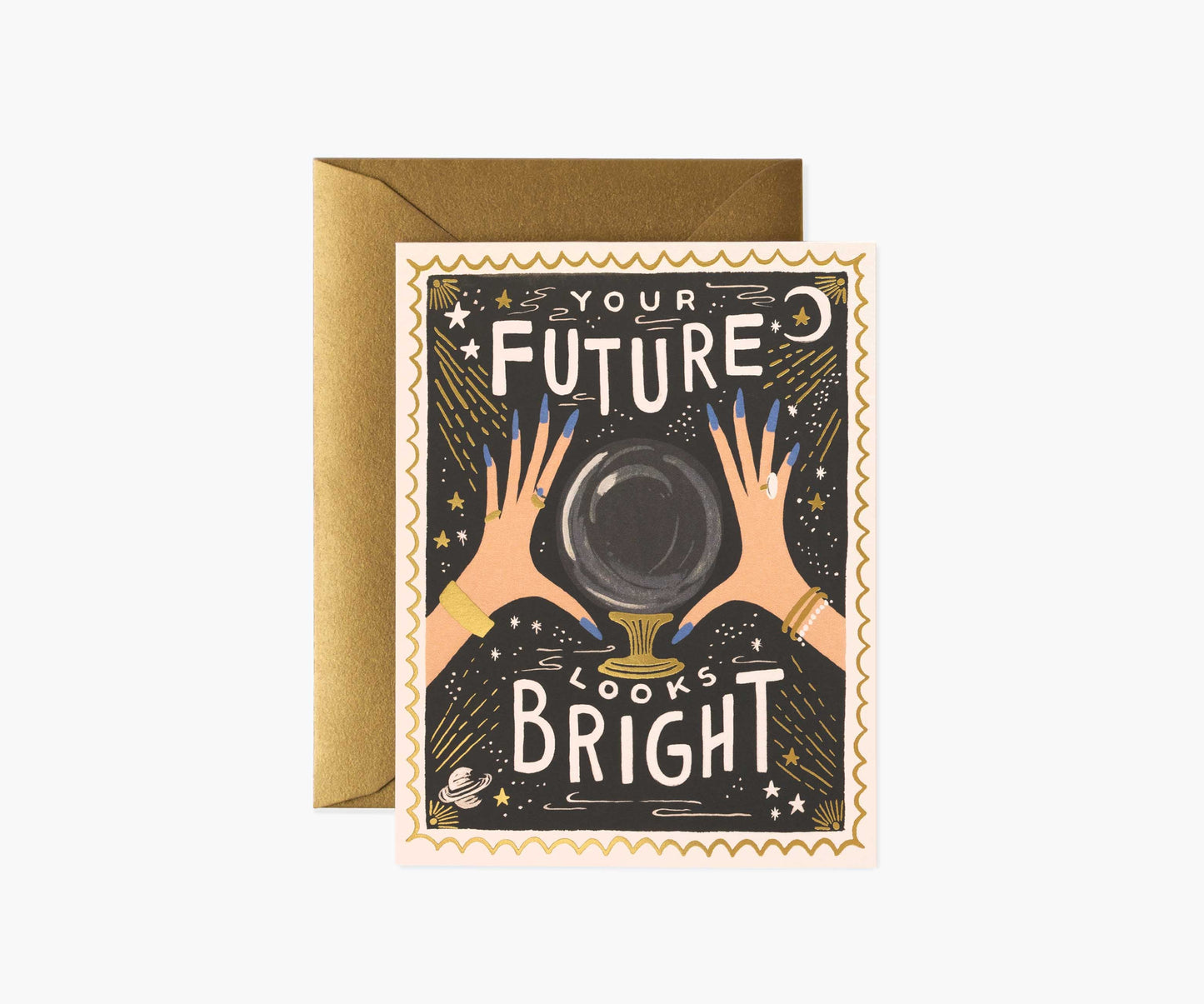 Your Future Looks Bright Encouragement Card - Single Card - Greeting Card with Envelope