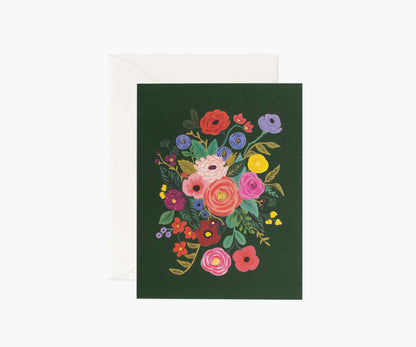 Garden Party Hunter Everyday Card - Single Card - Greeting Card with Envelope
