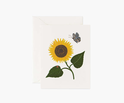 Sunflower Everyday Card - Single Card - Greeting Card with Envelope
